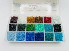 Heritage Glass Sample Glass Pack SIZE 1 Multiple Colors