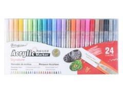 Giorgione Acrylic Marker Pen 24 Colours Paint Pens Professional DIY Drawing