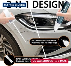 Touch Up Paint for VW Tiguan Atlas Pure White LC9A 0Q 2024 2025 Exact Match Kits