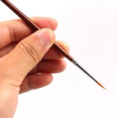Fine Detail Paint Brush Set 7 Pieces Miniature Brushes For Watercolor Acrylic Pa