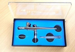0.2mm/2cc Dual Action Air Brush Gravity Feed Kit Set