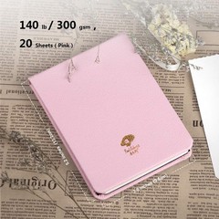 Art Supplies Watercolor Paper 100 Cotton Hot Press Watercolor Journal 3.8 X 5