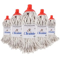 Mr Cleanie Cotton String Cord Floor Mop Replacement Head for Household Cleaning