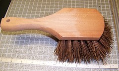 8″ Pot Brush Palmyra Handle Wood- Made in USA- FREE SHIPPING USA