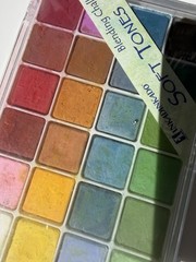 Inkadinkado Blending Chalk Soft Tones 24-Color Set | Discontinued | Lightly Used