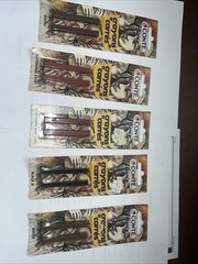 Lot Of 5 conte CRAYON CARRES PACKS BLACK WHITE SANGUINE GREY BISTRE See Pics