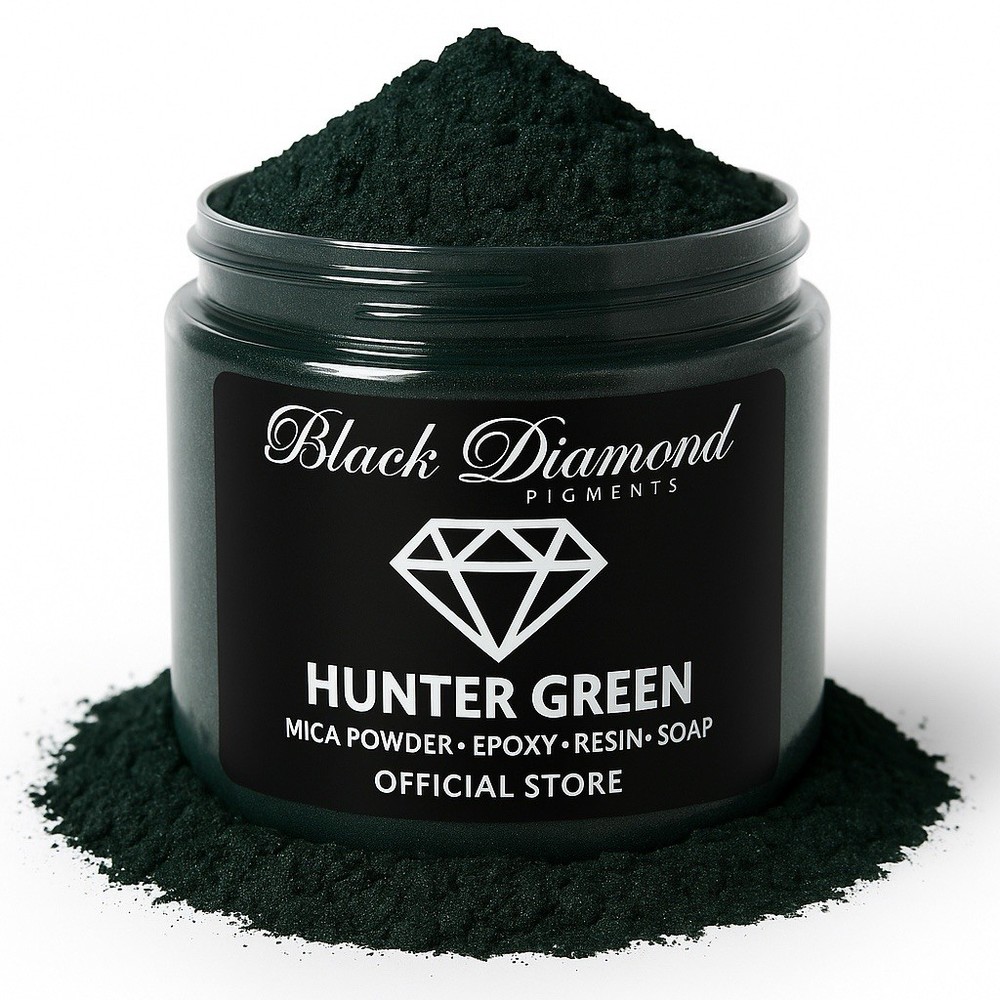 Black Diamond Pigments® | Hunter Green is a premium professional pigment