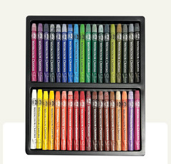 MUNGYO Professional Watercolor Crayons 36 Colors Premium Art Sticks
