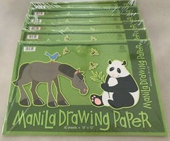 (6) NORCOM 40 Sheets 18″ x 12″ Manila Drawing Paper (1) Construction Paper NEW