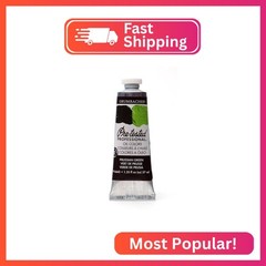 Grumbacher Pre-Tested Oil Paint, 37ml/1.25 Ounce, Prussian Green (P166G)