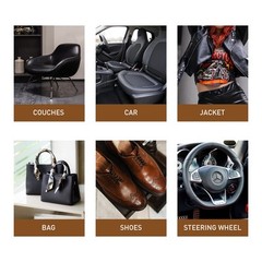 Acrylic Leather Paint Set 20 Colors 30ml for Shoes Jackets and Leather