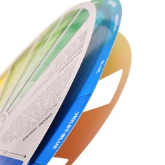 1PCS Rgb Color Wheel International Standard Color Card Gradient Colour Circle US