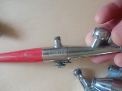 Airbrush Lot Of 6 Iwata and Paasche with many accessories all Untested