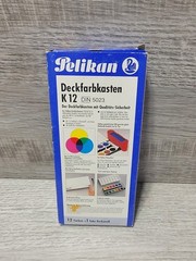 Pelikan Opaque Colours Deckfarbkasten K12 Paints Hannover Germany – Unknown Age