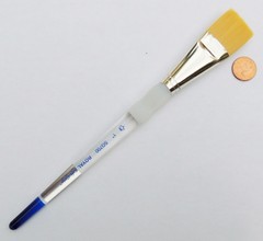 Royal Soft Grip Gold Taklon Artist – Paint Glaze Wash Brush – 1/2″, 3/4″ or 1″