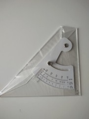 C-THRU Professional Adjustable Triangle 8″ MADE IN JAPAN