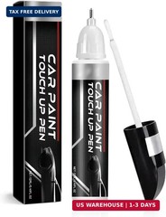 White Car Touch Up Paint Pen, Color Accurate Car Scratch Repair for Cars, 2-in-1