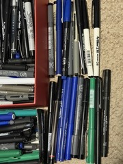 220 x Various art ink