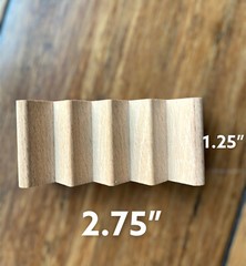 4 paint brush rests – made of solid beech wood – proudnly made in the USA