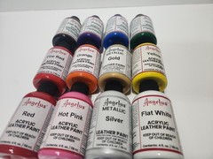 Angelus Acrylic Leather Paint Best Sellers Starter Kit 4 Ounce Bottles – 12 Pack