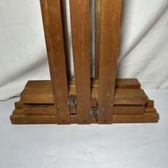 Antique Beckers Double Display Stand Portable Easel Sweden Wet Canvas Carrier