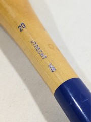 Utrecht 1410-20 Paint Brush Husky Rounds Germany 1410R-2.5 Vintage Hog Bristles?