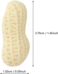 25pcs Peanut Eraser Funny Decorations Students Erasers 1.5X3.7CM, As Shown