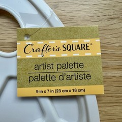 Crafter’s Square NEW Paint Palette Set of 15 Plastic Artist Paint Mixing Trays