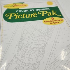 Venus Paradise Color by Number Picture Pak 0549-1 Defense & Discovery Open Pack