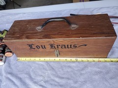 Vintage Alpha Color Tempera Dry Pigments (29) in Handmade Painters Box