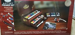 Royal & Langnickel Painting Chest Deluxe Multi-Media Set 80 Pieces **DAMAGED**