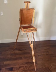 Blick by Jullian Full Size French Box Easel Wood Plein Air Painting Easel