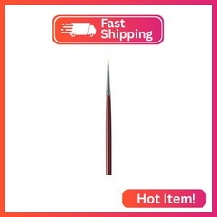 da Vinci Oil & Acrylic Series 1610 Oil Paint Brush, Round Kolinsky Red Sable, Si