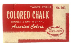 Binney & Smith Brand Crayola Makers Colored Chalk Box Assorted Colors #403 READ*