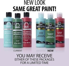 Multi-Surface Acrylic Paint, 8 oz – Non-Toxic Titanium White Masterpiece