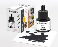 Acrylic Drawing Ink – 10 X 1.18 Fl Oz (35 Ml) Bottles with Ink Dropper | Suitabl