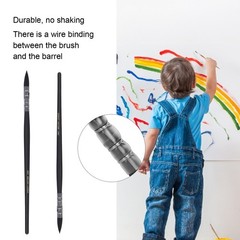 Nylon Hair Watercolor Brush Mop Paint Brush Black No.1