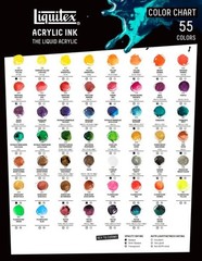 Liquitex Professional Acrylic Ink, 1-oz (30ml) Jar, 1 fl oz, Titanium White