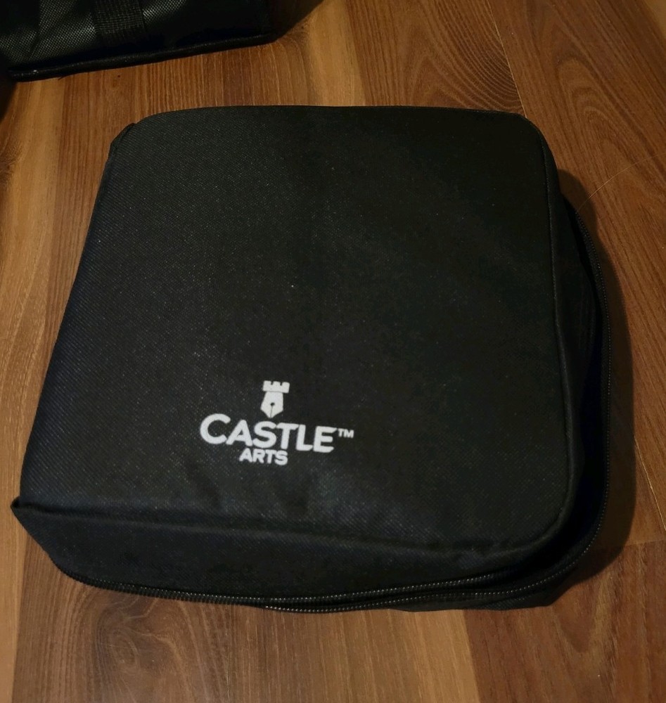 Castle Arts 120 Colored Pencil Set with Zippered Zip Case, Multicolor