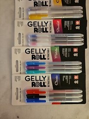 Gelly Roll Retractable Gel Pens 12pc Assortment Classic Metallic Stardust Craft