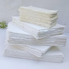 Habiller Deckle Edge Paper Loose Leaf Sheets For Writing Calligraphy Printing
