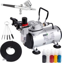 Timbertech Airbrush Compressor Kit AS18-2K Basic