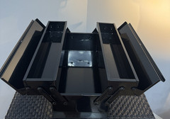 Artist Metal Box Storage Black – Spacious and Sturdy – Classy Appearance