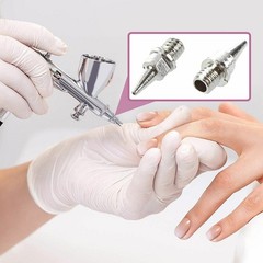 For Airbrushes Spray Gun 0.2/0.3/0.5mm Airbrush Nozzle Needle Replacement Parts