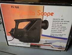 Projecta Scope PJ768 Art Drawing Tracing Projector Project NEW