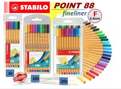 Stabilo 20 Point 88 Fineliner Markers|Express| Multicolour