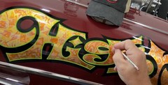 PROFESSIONAL Lettering, Pinstripe & Scrolling # 4 L.H. Brush – PRO’S KNOW