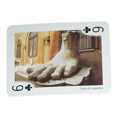 Rome Photos Italy 7 – 6 – 5 of Clubs Cards Collage Scrapbook Journal Crafts