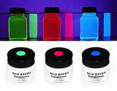 Invisible Transparent UV Paint Black light UV Reactive Intense Glow and Effect!!
