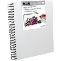 Canvas Cover Sketchbook 8.3X11.7
